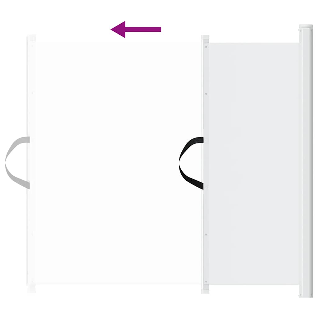 Porte rétractable pour animaux de compagnie  102,5x125 cm