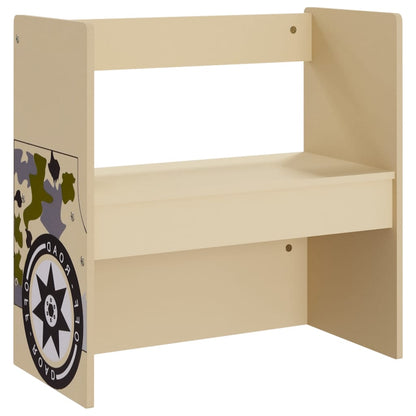 Table et chaises enfant 3 pcs Véhicule tout-terrain MDF - Imagem 4