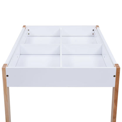 Ensemble de table et chaises pour enfants 3 pcs Noir et